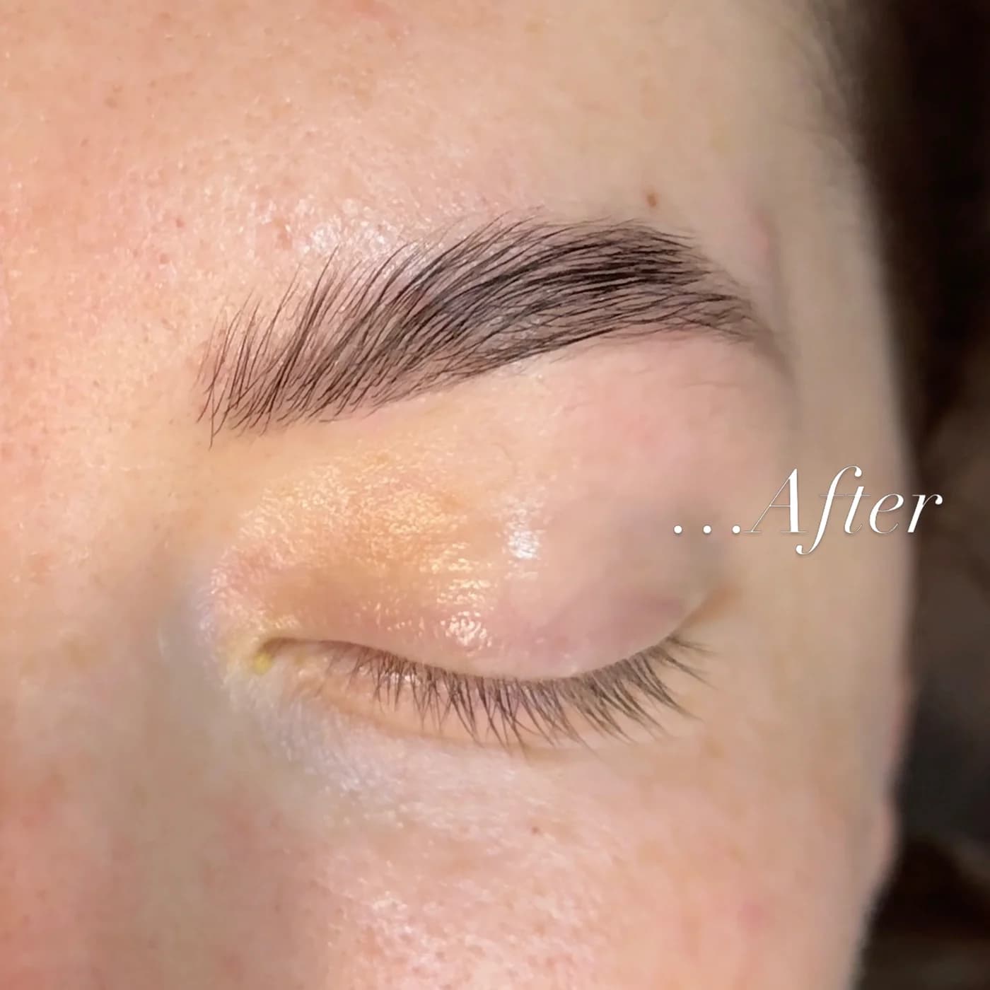 Brow Lamination · After · Lash Glow Porto